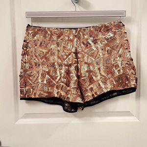 Waist Short Gold/Bronze